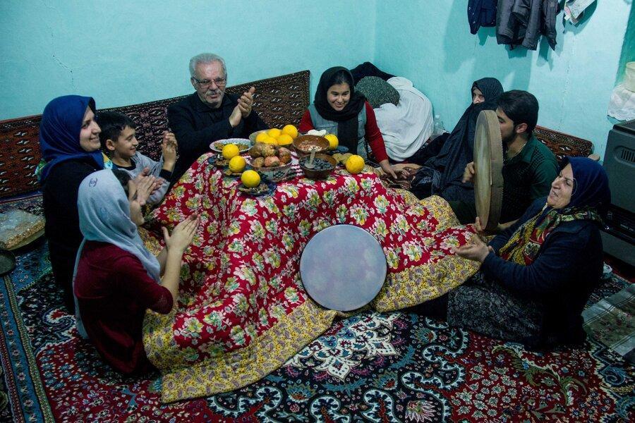 یلدا در کوچه پسکوچه های تهران